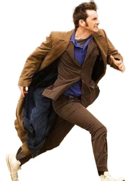 10th Doctor Who Brown Coat 2