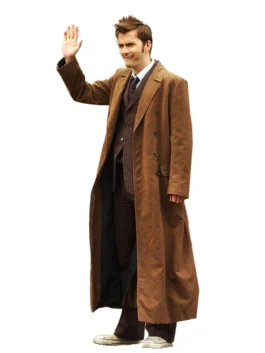 10th Doctor Who Brown Coat