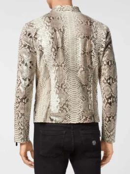 Fast X 2023 Jason Momoa Snakeskin Leather Jacket