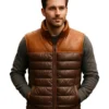 Bridger Leather Down Vest