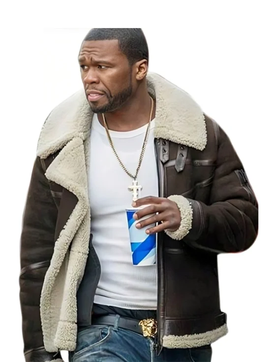 50 Cent Power Kanan Brown Jacket