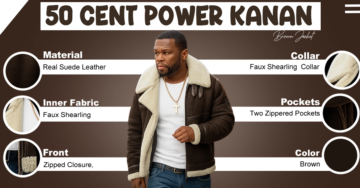 50-Cent-Power-Kanan-Brown-Jacket