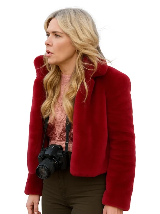 A Very Charming Christmas Town Aubrey Lang Jacket
