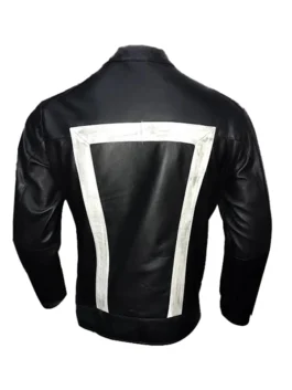 Agents of Shield Black Leather Jacket