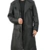 Al Pacino Carlito’s Way Carlito Brigante Black Leather Trench Coat