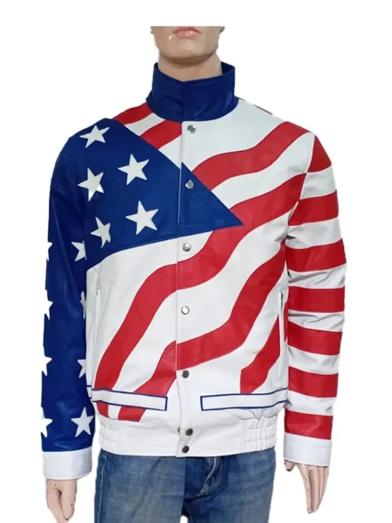 American Flag Leather Jacket Vanilla Ice (1)