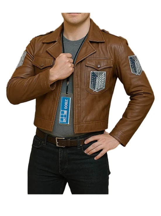 Attack on Titan Scouting Legion Leather Jacket
