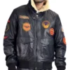 B3 Patched Pilot Bomber Jacket