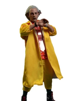 Back to the Future 2 Doc Brown Yellow Coat