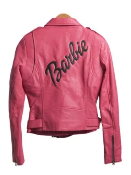 Barbie Doll Pink Leather Jacket 2