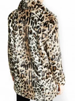 Beth Dutton Yellowstone S02 Cheetah Print Fur Coat