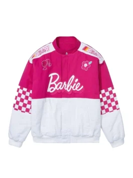 Checkered Barbie Racer Jacket