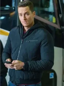 Chicago P.D. Jay Halstead Black Polyester Jacket