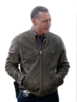 Chicago PD S07 Hank Voight Brown Jacket