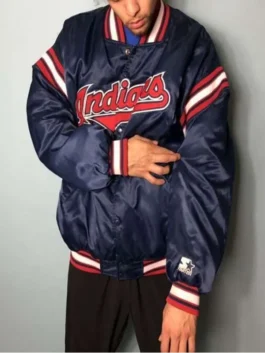 Cleveland Indians Starter Blue Jacket