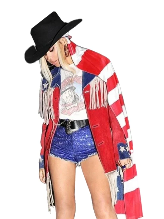 Coachella 2024 Beyonce Fringe Jacket