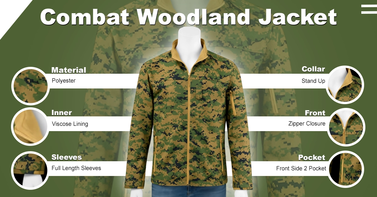 Combat Woodland Jacket