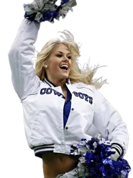 Cowboys Cheerleaders White Jacket