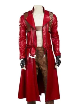 Dante Devil May Cry 3 Red Trench Coat