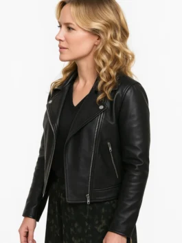 Driven to the Edge Jaye Leather Jacket