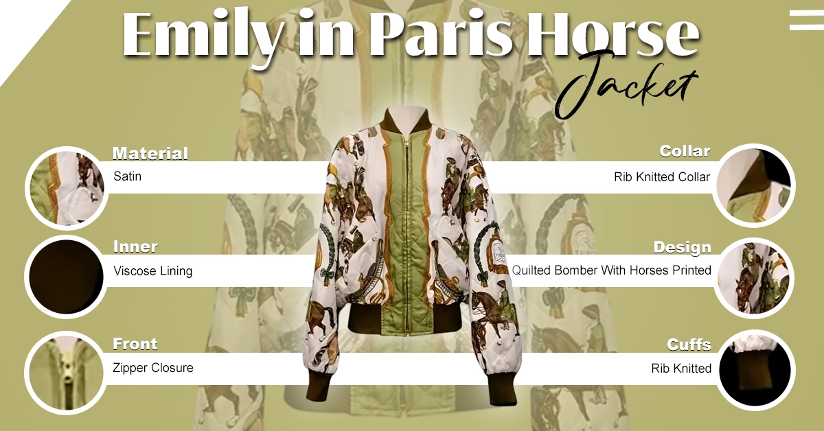 Emily in Paris Horse Jacket