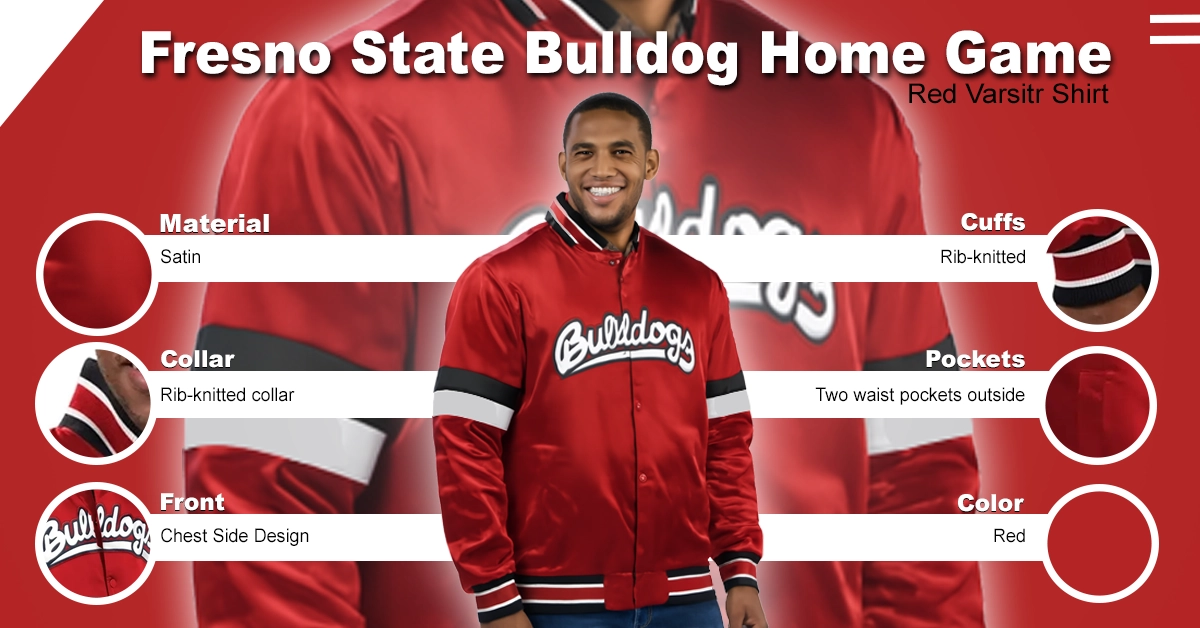Fresno-State-Bulldog-Home-Game-Red-Varsity-Jacket