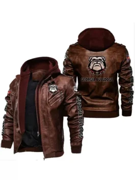 Georgia Bulldogs Leather Jacket
