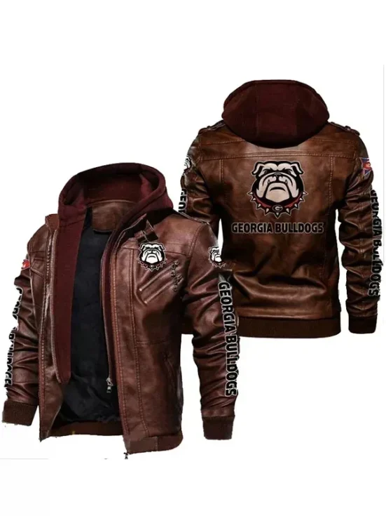 Georgia Bulldogs Leather Jacket
