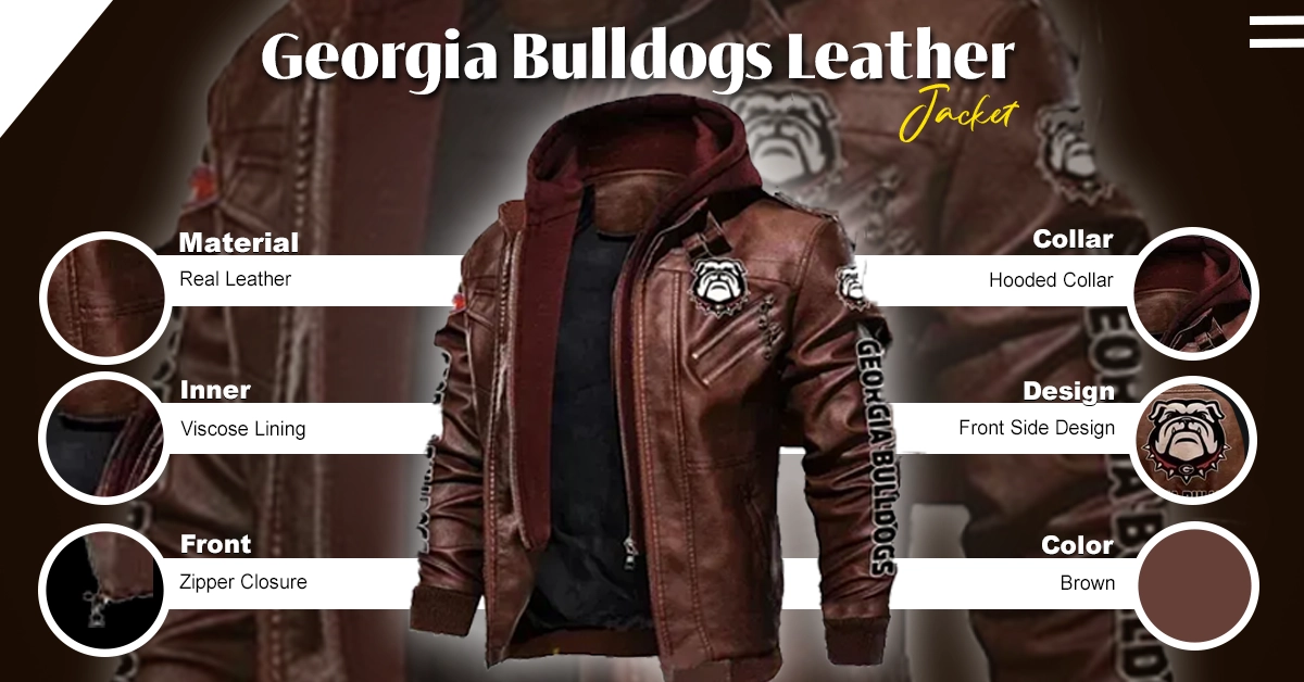 Georgia-Bulldogs-Leather-Jacket-