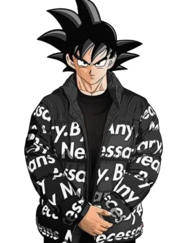 Goku Drip Puffer Jacket