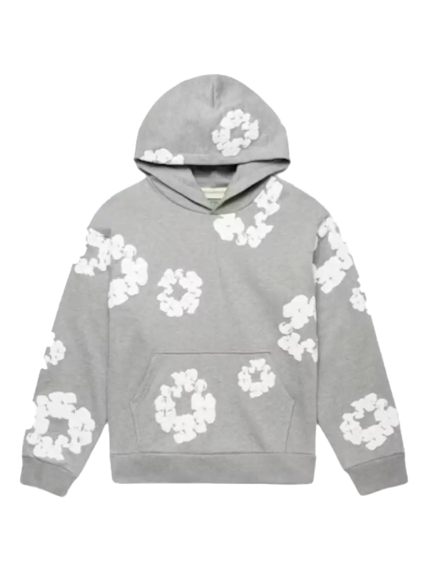 Grey Denim Tears Hoodie