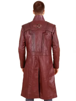 Guardians Of The Galaxy 2 Chris Pratt Leather Coat back