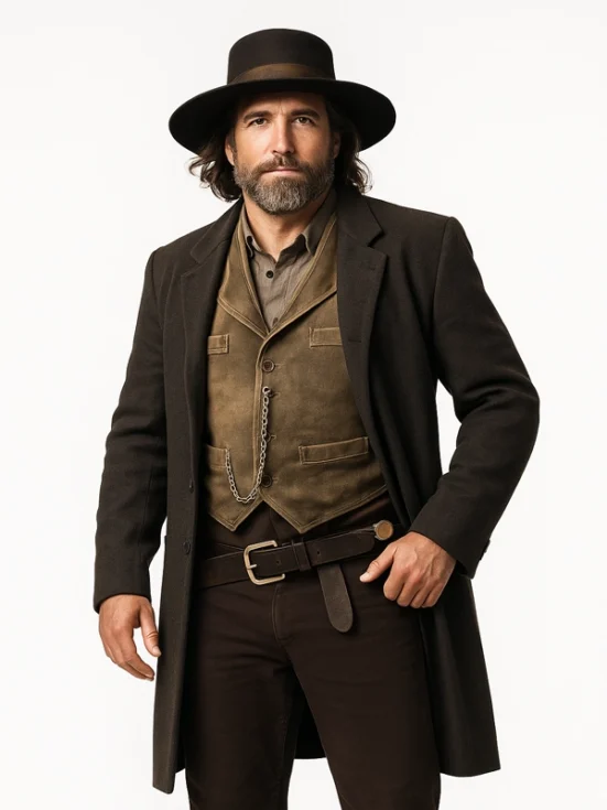 Cullen Bohannon Hell On Wheels Grey Coat