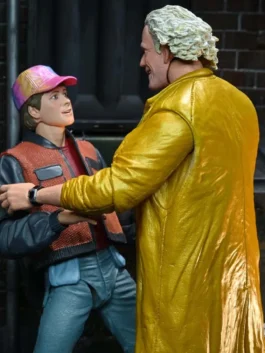 Back to the Future 2 Doc Brown Yellow Coat