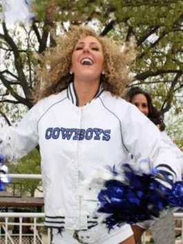 Cowboys Cheerleaders White Jacket