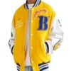 Better Gift Shop Buddy Yellow and White Varsity Jacket 3 (1)