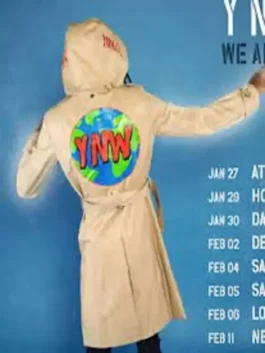 Alternative view of Freddy Krueger YNW Melly Hooded Coat