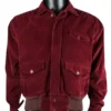 Jack Nicholson Shining Movie Red Corduroy Jacket f