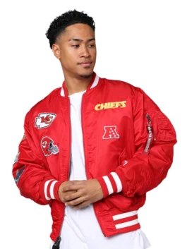 Kansas City Chiefs Alpha Industries X New Era Jacket