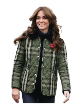 Kate Middleton Quilted Burberry Jacket