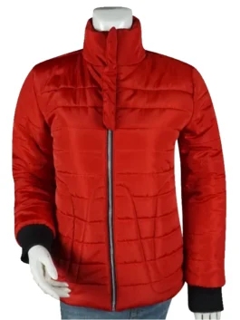 Kate Middleton Red Puffer Jacket