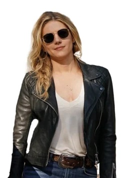 Katheryn Winnick Big Sky 2021 Leather Jacket