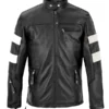 Keanu Reeves John Wick Biker Leather Jacket