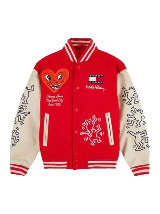 Keith Haring Varsity Jacket
