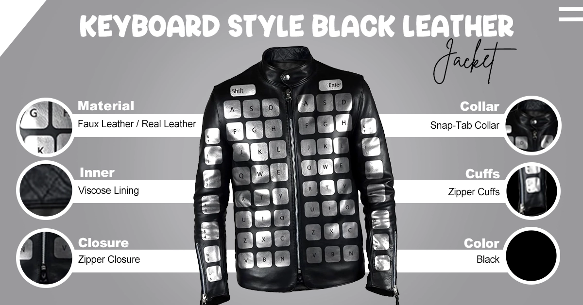 Keyboard-Style-Black-Leather-Jacket-