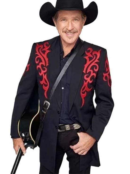 Kix Brooks A Nashville Christmas Carol Black Cotton Coat