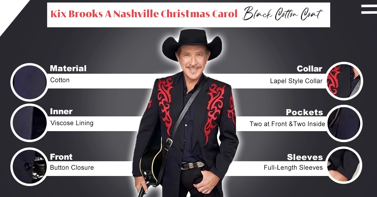 Kix-Brooks-A-Nashville-Christmas-Carol-Black-Cotton-Coat