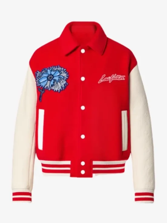 Louis Vuitton Leather Varsity Jacket