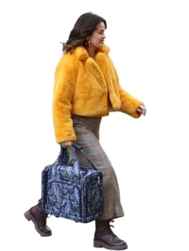 Mabel Mora Yellow Coat