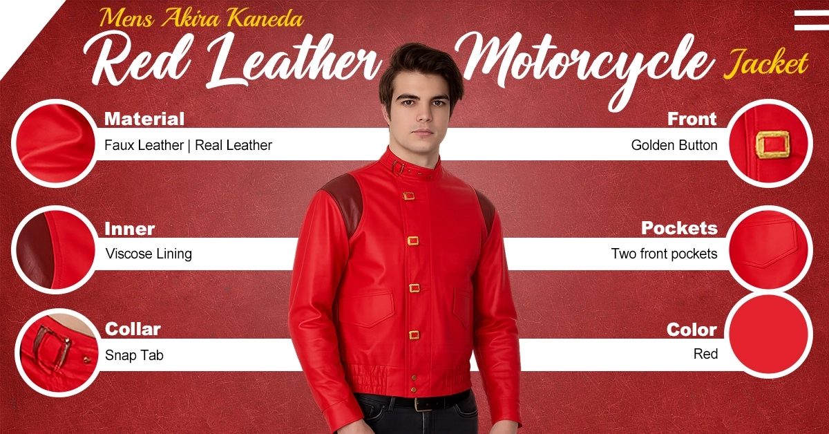 Mens-Akira-Kaneda-Red-Leather-Motorcycle-Jacket-
